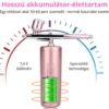 Kép 5/7 - AirBrush Kozmetikai vezeték nélküli hordozható kézi festékszóró pisztoly 0.3 mm-es nano fúvókával - Rózsaszín