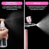 Kép 4/7 - AirBrush Kozmetikai vezeték nélküli hordozható kézi festékszóró pisztoly 0.3 mm-es nano fúvókával - Rózsaszín