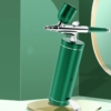 Kép 7/7 - AirBrush Kozmetikai vezeték nélküli hordozható kézi festékszóró pisztoly 0,3 mm-es nano fúvókával - Zöld