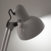 Kép 3/3 - Rögzíthető, kihajtható karú asztali/tervezői lámpa - Fehér