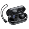 Kép 1/8 - TWS Joyroom vezeték nélküli fülhallgató - fekete (JR-TL1 Pro)