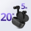 Kép 6/7 - Tronsmart Apollo Air + TWS Bluetooth 5.2 vezeték nélküli vízálló fülhallgató - 372359 - fekete