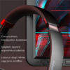 Kép 4/6 - Lenovo Thinkplus Th40 vezeték nélküli Bluetooth fejhallgató - Fekete/Piros