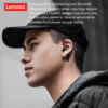 Kép 9/10 - LENOVO TW16 MONO Bluetooth headset (cseppálló, zajszűrő, forgatható bal és jobb fülre is) - Fekete