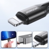 Kép 5/6 - Joyroom USB-C és Lightning gyorstöltő kábel - 2.4 A - 2 m - S-2024N1-PD