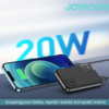 Kép 2/7 - Joyroom JR-QP190 Mini gyorstöltő külső akkumulátor 10000 mAh, 20W, 4 port - fekete