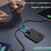 Kép 5/7 - Joyroom JR-QP190 Mini gyorstöltő külső akkumulátor 10000 mAh, 20W, 4 port - fekete