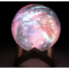 Kép 4/6 - 3D Galaxis Hold lámpa távirányítóval