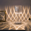 Kép 5/8 - Olasz stílusú kristályokkal díszített, elegáns asztali lámpa