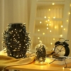 Kép 4/7 - Napelemes Karácsonyi Meleg Színű Égősor - 300 LED - 31.8 méter