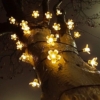 Kép 4/6 - Napelemes Karácsonyi Meleg Fényű Cseresznyevirág Fényfüzér - 50 LED - 6,9 m