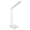Kép 1/7 - Asztali LED lámpa 10W vezeték nélküli töltési móddal - Fehér