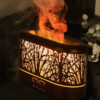Kép 4/11 - Flame láng hatású diffúzor és aroma párologtató, erdő mintával