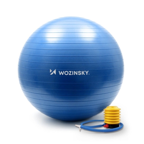 Wozinsky fitness labda - WGB65BL - 65 cm - kék