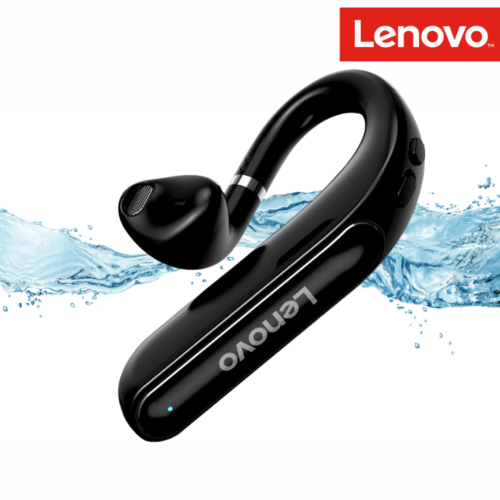 LENOVO TW16 MONO Bluetooth headset (cseppálló, zajszűrő, forgatható bal és jobb fülre is) - Fekete