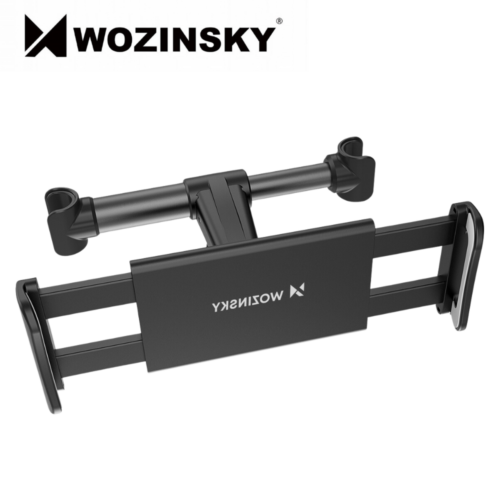 Wozinsky 2 az 1-ben telefontartó fejtámlához, akasztóval - fekete 