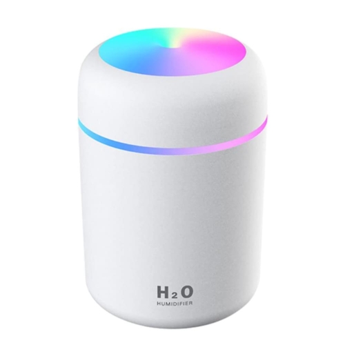H2o Color RGB világítós párásító - fehér 300 ml