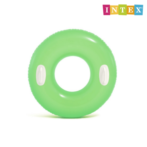 INTEX Hi-Gloss neon színű úszógumi gyerekeknek - 59258np - Zöld