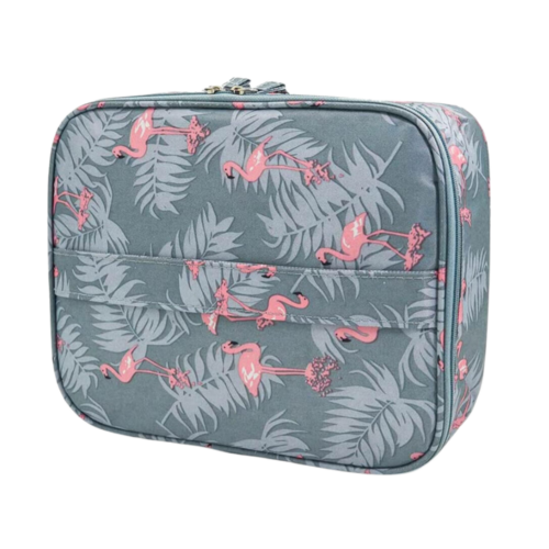 Kozmetikai táska - Flamingós