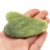 Jade masszírozó kő - Zöld