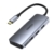 Choetech 7 az 1-ben multifunkcionális USB Type C HUB - 3x USB 3.2 Gen 1 / SD és TF kártyaolvasó / HDMI 4K 30Hz / USB Type C - szürke - HUB-M19