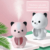 Teddy Bear világító macis párásító 200 ml - rózsaszín