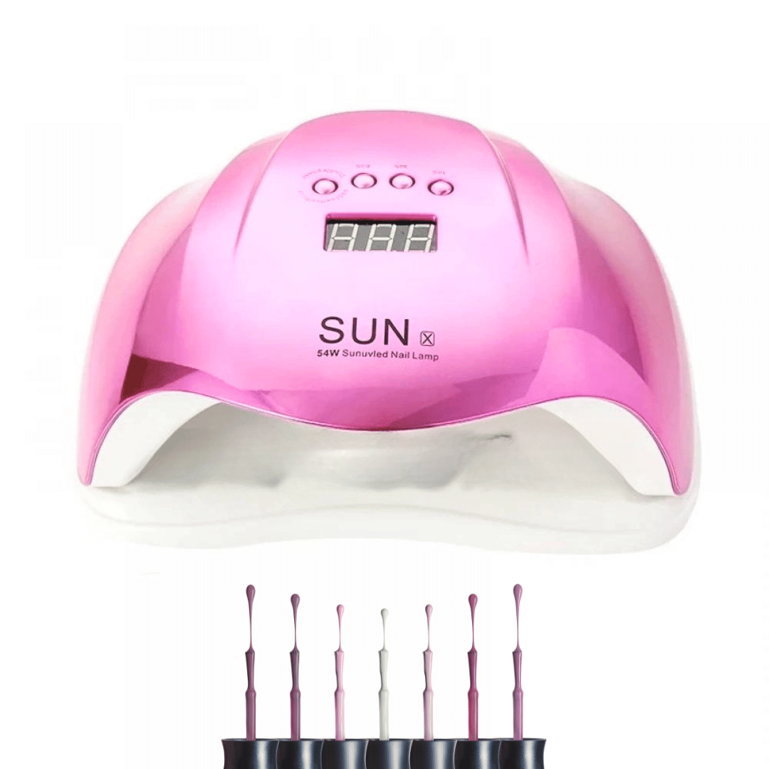 Sun X UV/LED műkörmös lámpa - Shiny pink