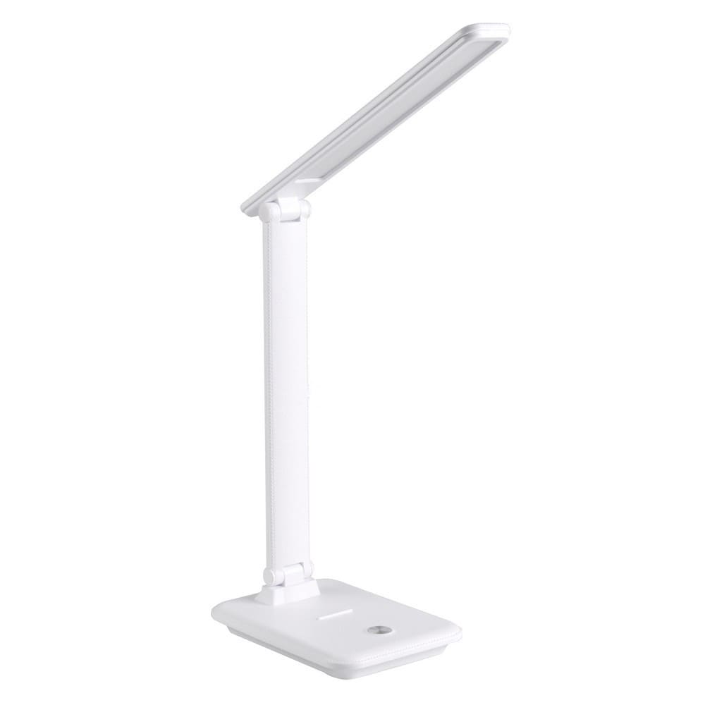 Asztali LED lámpa 10W vezeték nélküli töltési móddal - Fehér