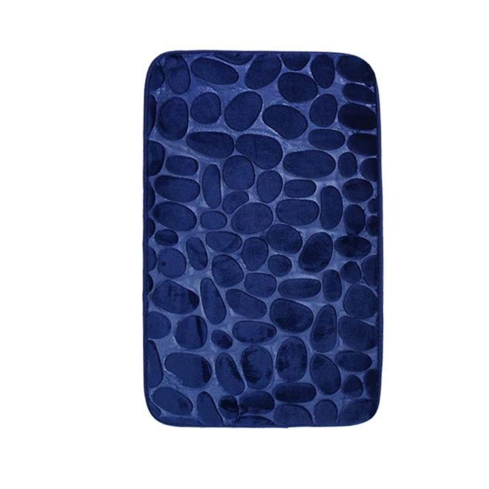 UltraSoft nedvszívó és csúszásgátló fürdőszobai szőnyeg - Kék - 39x59 cm - DT-004
